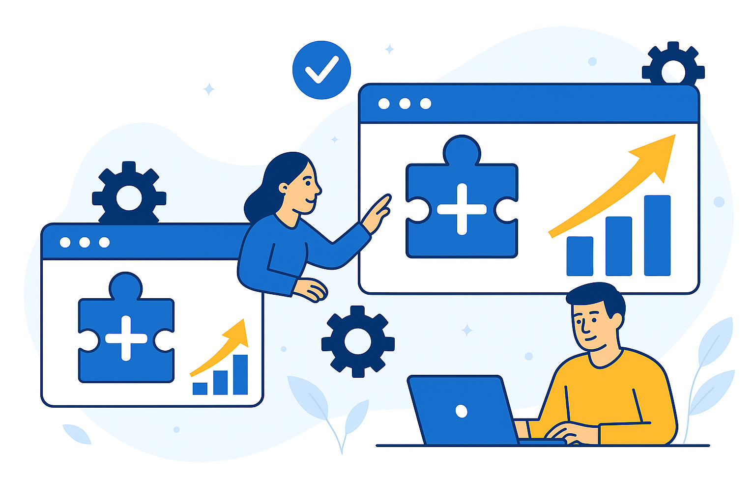 Super-Ext browser extensions interface showcase - Demonstrating productivity and efficiency features